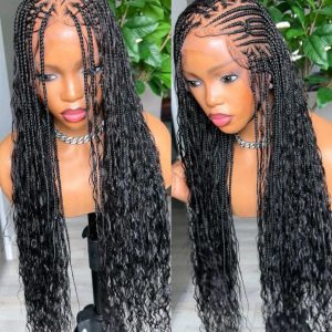 Boho Cornrows HD Full Lace Wig