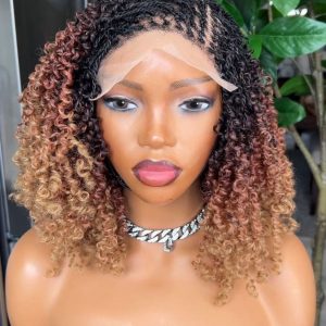Short Island Twist Braided Wig