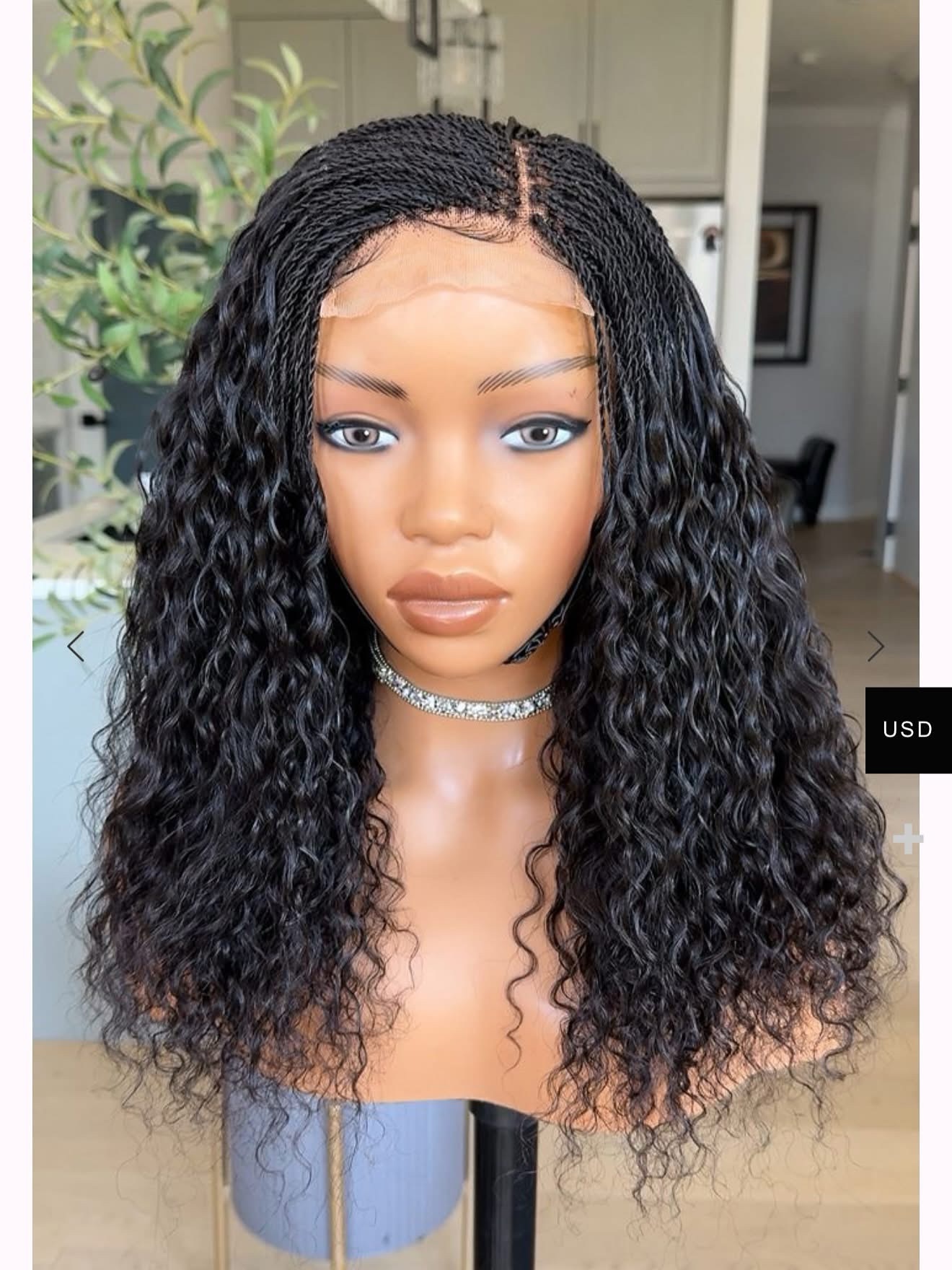 Raw virgin hair, you can’t get better quality hair than this trust me. Zero tangles, so soft and easy maintenance
Style: 100% virgin human hair Lugos braids