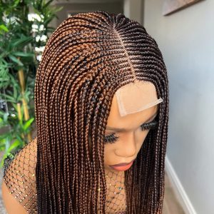 Box Braids - Pink Ombre