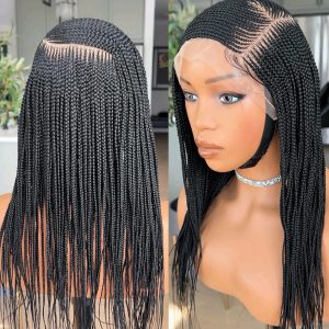 Side Part Cornrow Full Lace Wig