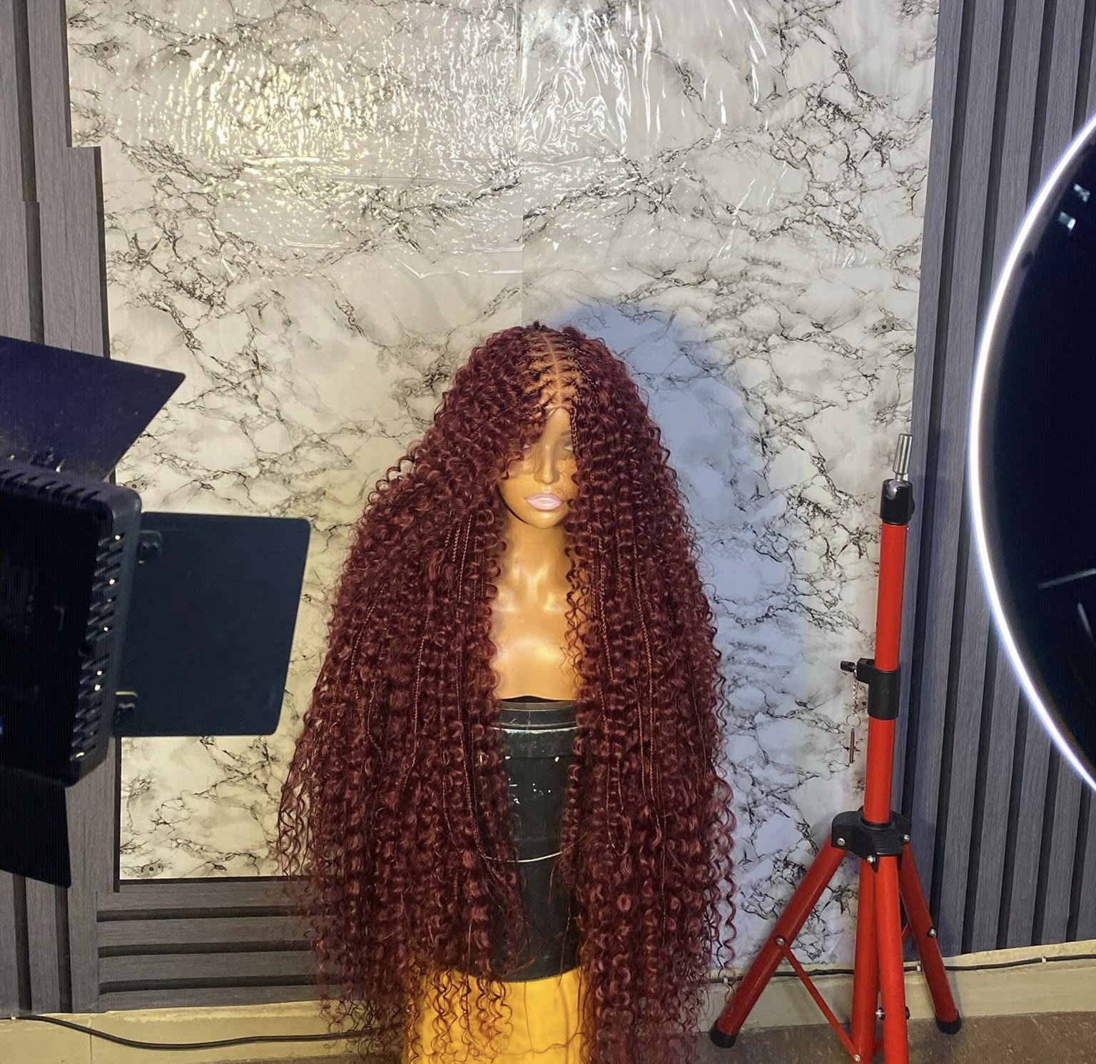 Extra Long Boho Cornrow Luxury Unit (40")