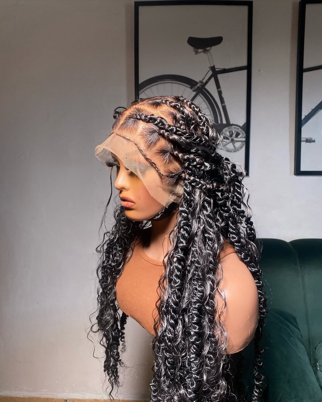 Easter sales 🛍️🛍️🛍️Full Lace Goddess Passion Twist Wig – 30 Inches