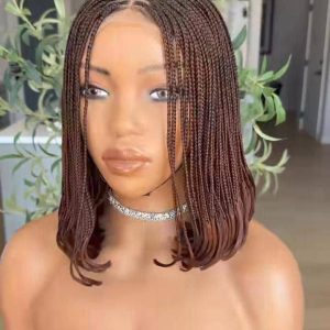 Gorgeous glueless bob Premium Glueless Human Hair Micro-Twist Bob – HD Lace Frontal with Natural Root Melt