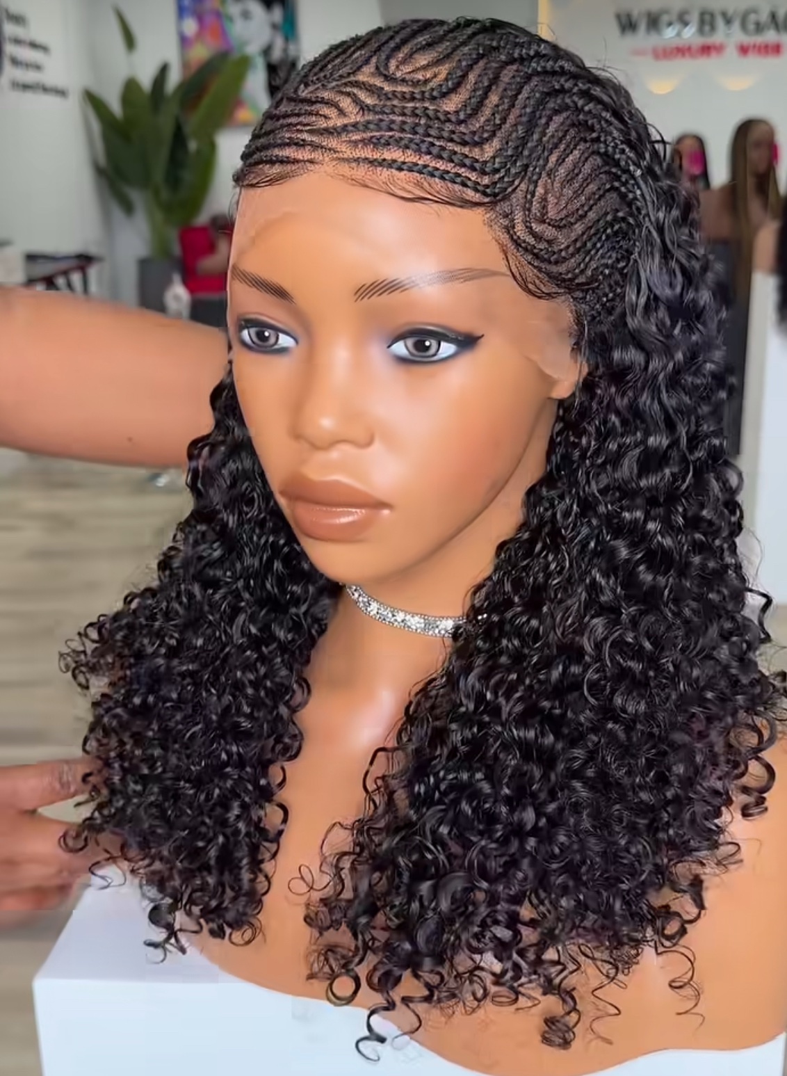 Easter sales 🛍️🛍️🛍️Fulani hybrid braids 100% human hair - Image 4