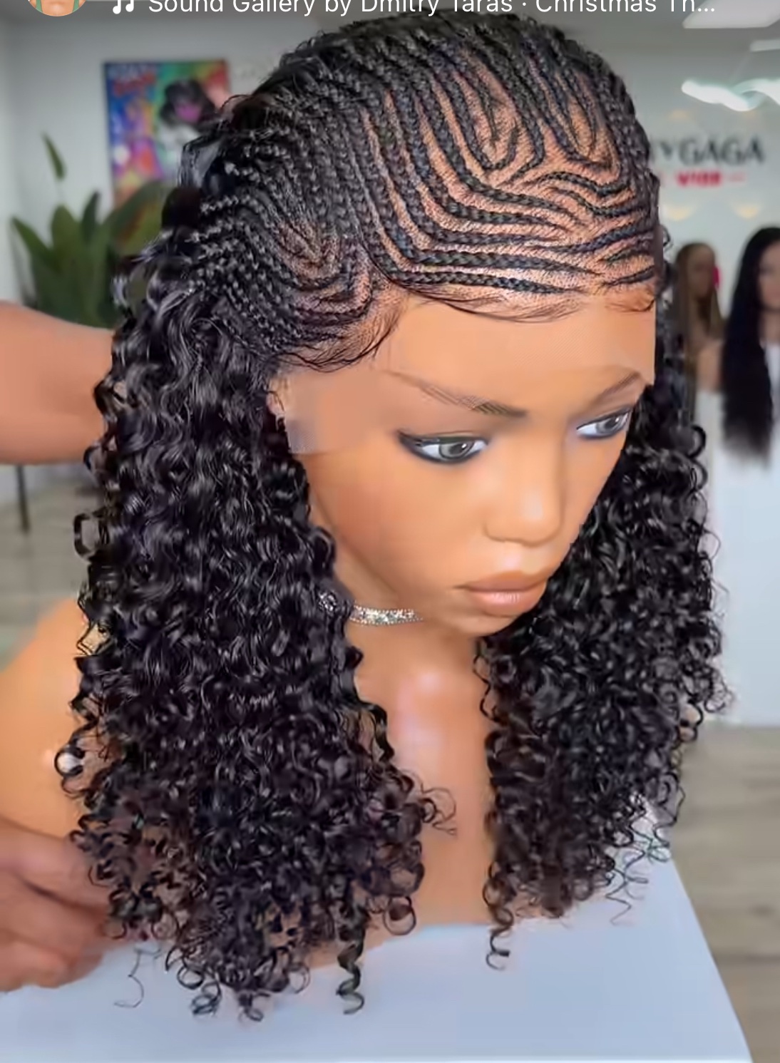 Easter sales 🛍️🛍️🛍️Fulani hybrid braids 100% human hair - Image 7