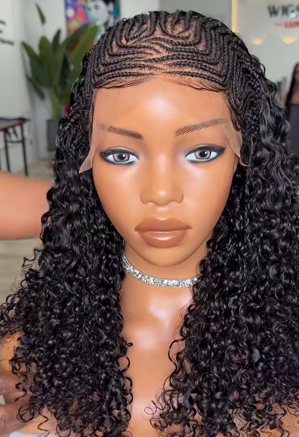 Easter sales 🛍️🛍️🛍️Fulani hybrid braids 100% human hair - Image 6