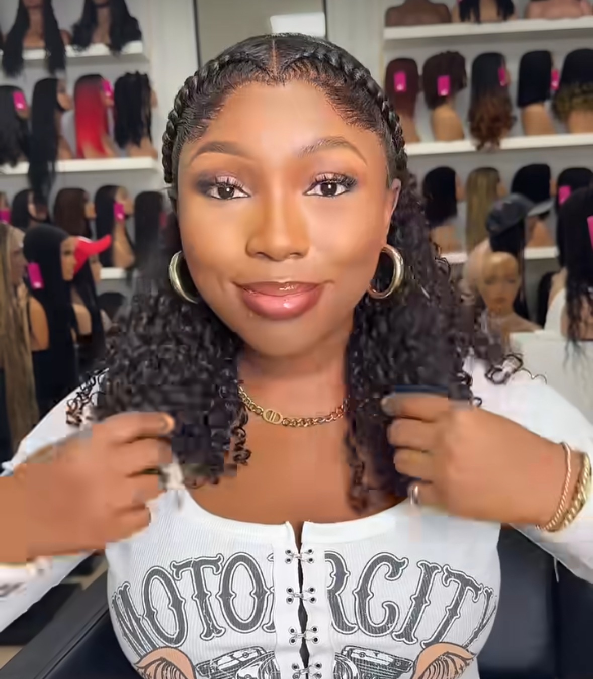 Easter sales 🛍️🛍️🛍️Fulani hybrid braids 100% human hair - Image 3