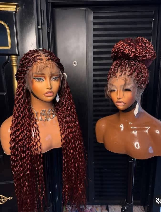 Watermelon curls -Micro Twist Lace Front Wig – Available in All Colors - Image 2