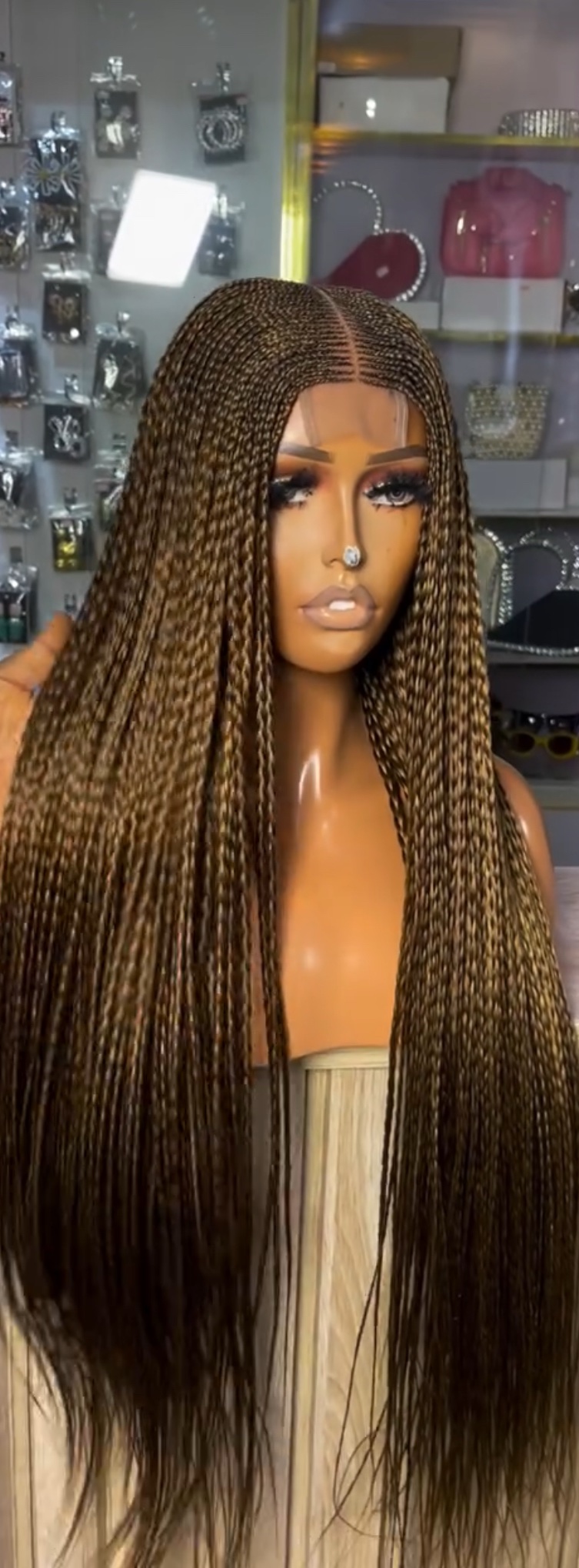 Fulani Loose Braids Lace Front Unit – Available in All Colors - Image 5