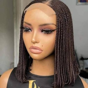 cornrow bob unit, very lightweight and neat