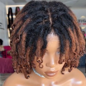 Easter sales 🛍️🛍️10’’Human hair dread loc colour 1b/30