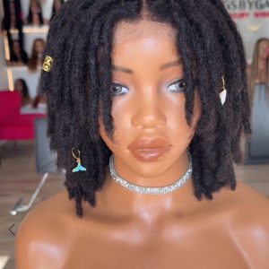 Human hair dreadlocks wig