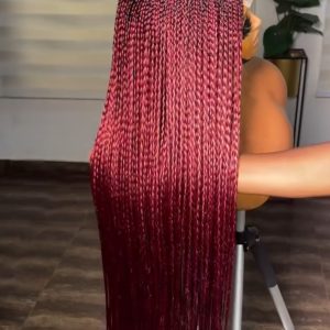 Easter sales 🛍️🛍️Fulani loose braids (burgundy?