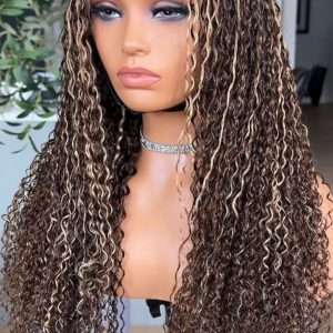 Tangle free micro twist hd full lace