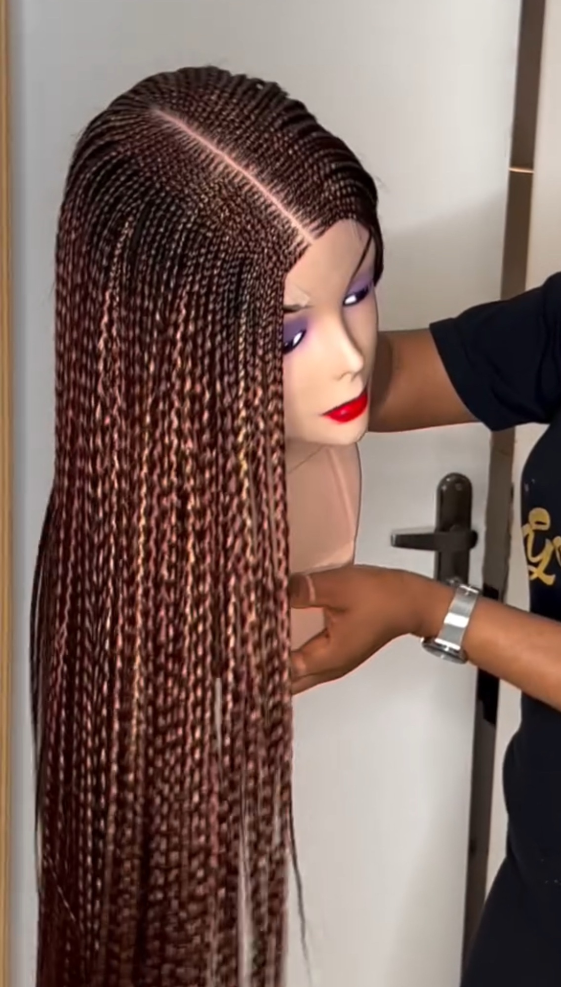 Fulani inspired loose braids - Image 3