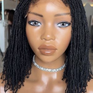 10” human hair sisters dreadlocks