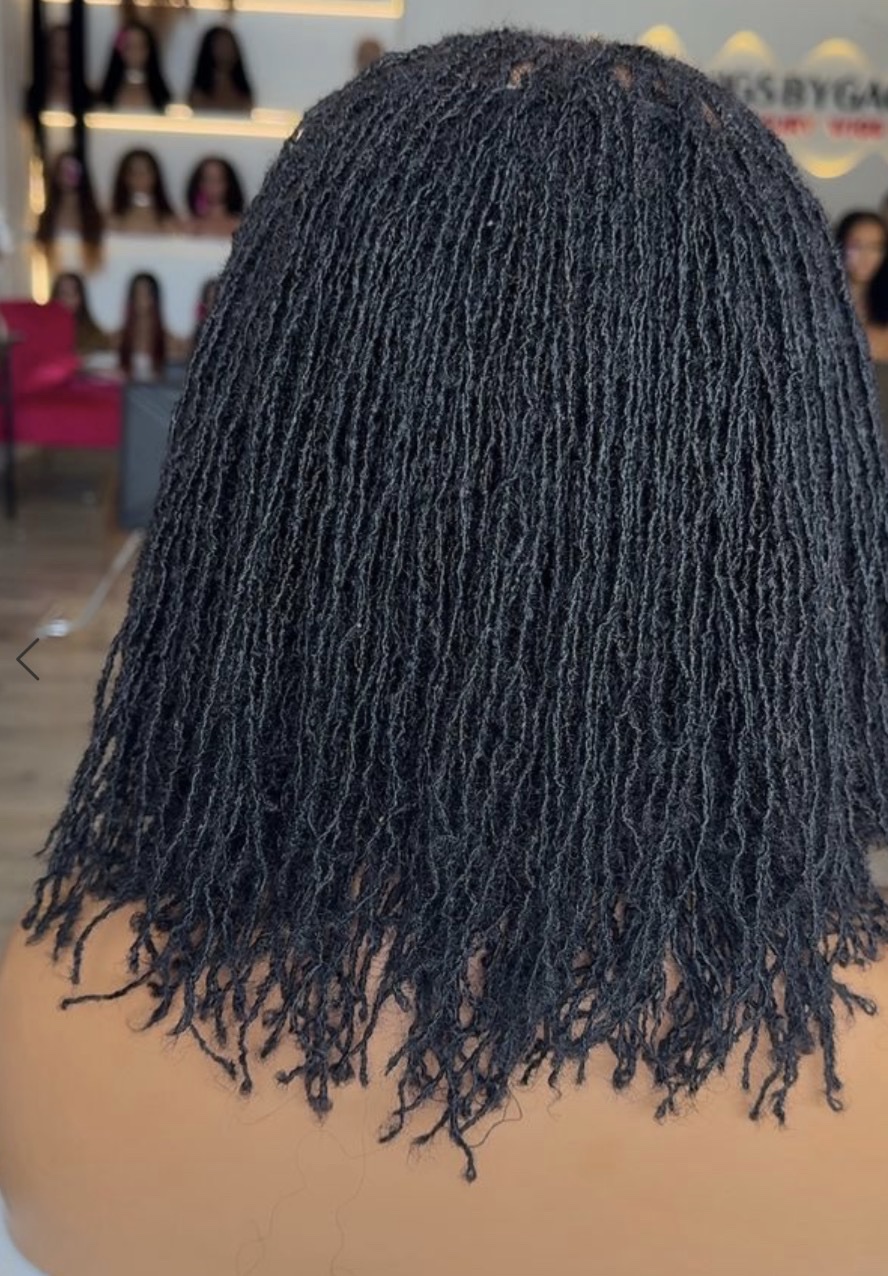 10” human hair sisters loc