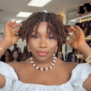 Afro kinky pixie 33/30 mix