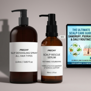 Scalp Psoriasis Relief Guide – Complete Dandruff, Itchy Scalp & Flake Management Manual