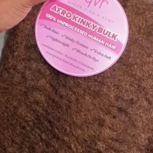Unprocessed Afro kinky Human Hair Extensions