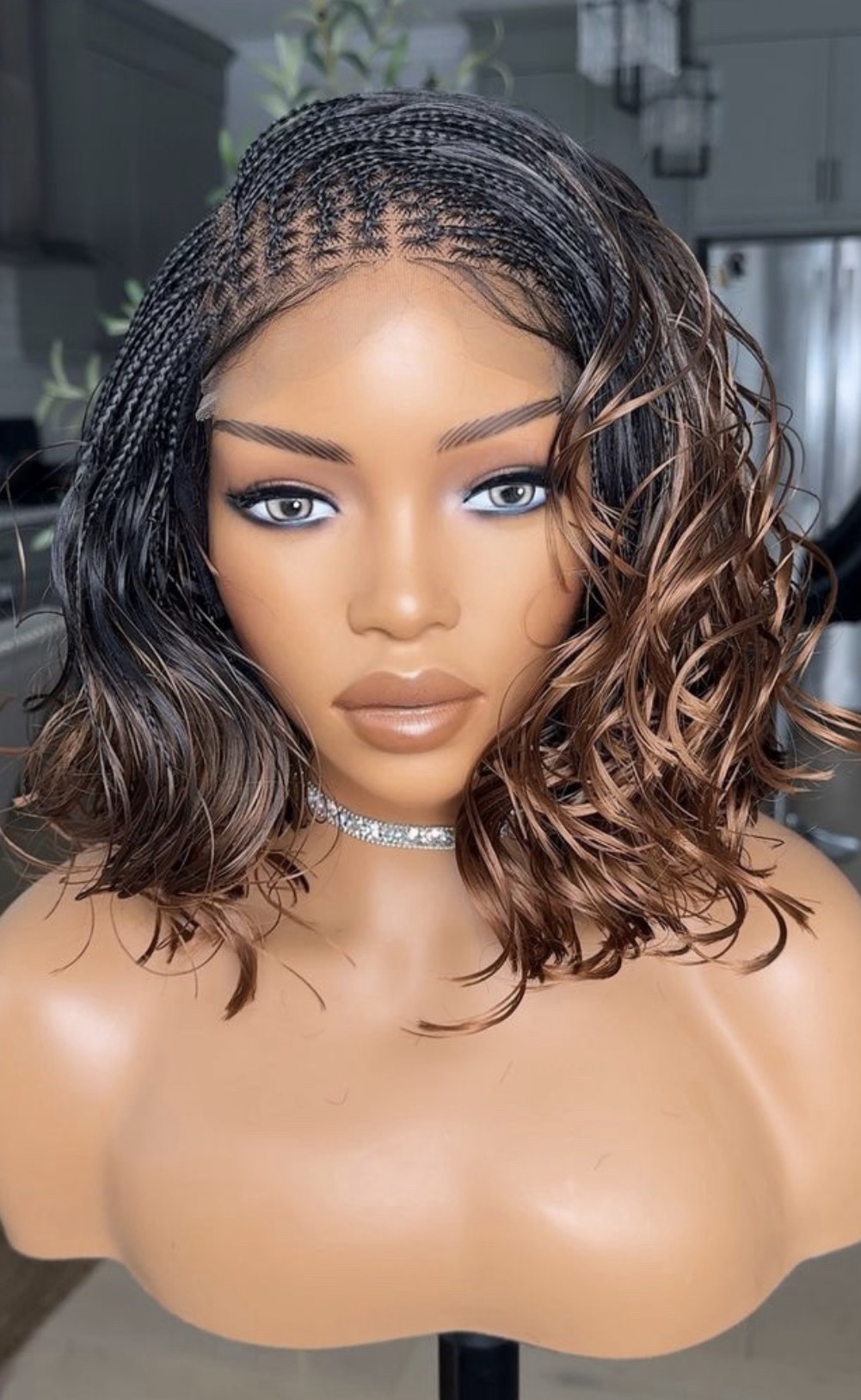 Product Indiana Silky Bob | Premium Straight Human Hair Short Wig - Image 5