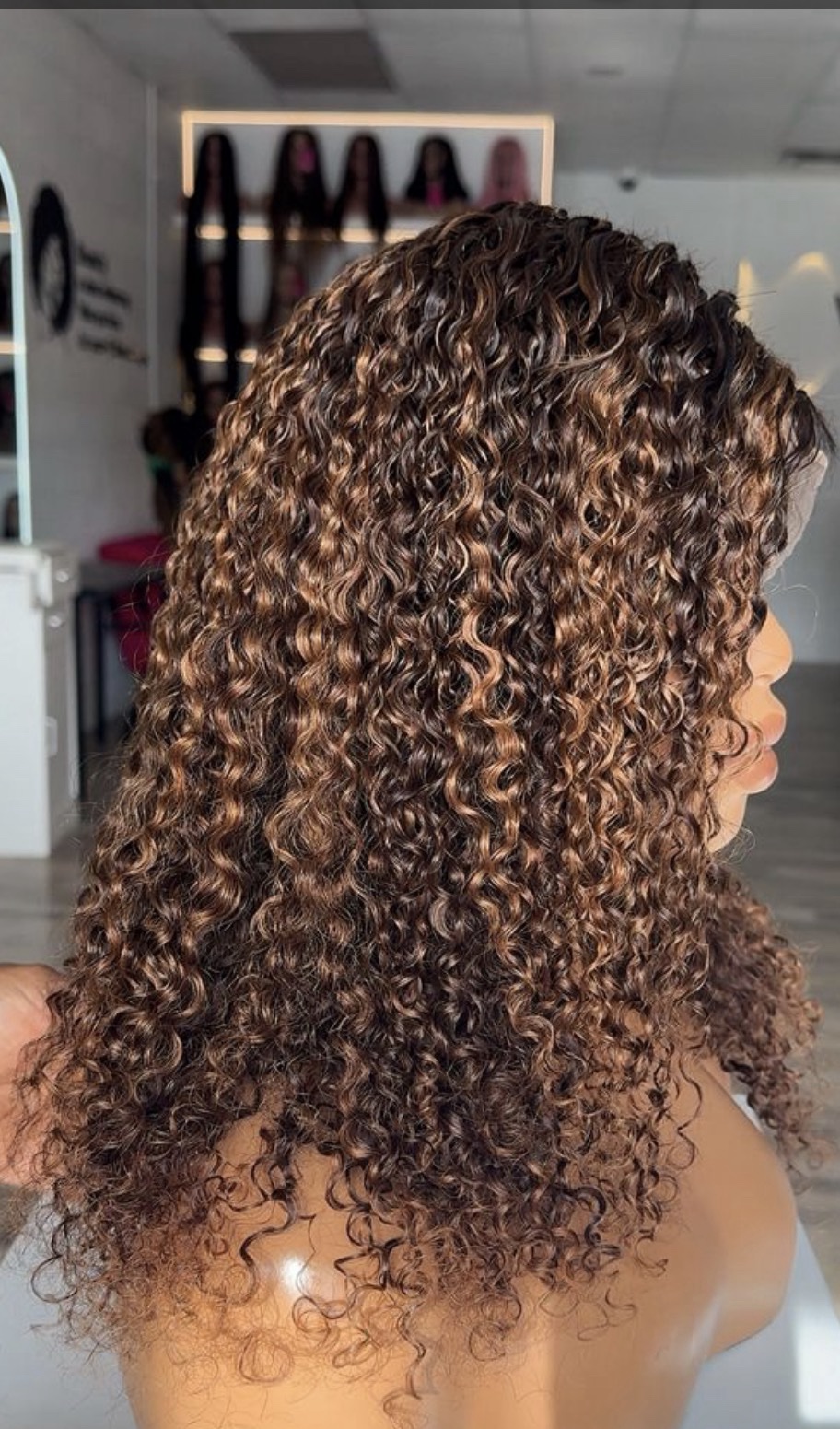 Easter sales 🛍️🛍️14” Side Cornrow Hybrid Human Hair – Multi-Tone Mix Color - Image 3