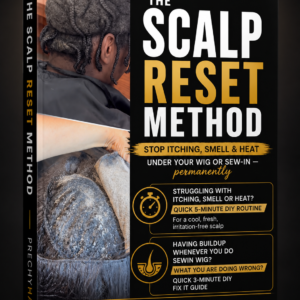The Scalp Reset Method – Stop Itching, Odor & Heat Under Your Wig or Sew-In (Instant Download)