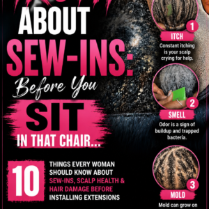 EBOOK- The Truth About Sew-Ins: That no stylist will tell you  | Protect Your Scalp Before Installing Extensions”