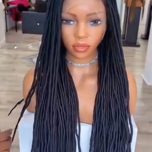Faux Locs HD Lace Wig