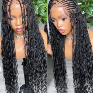 Boho cornrow Hd full lace