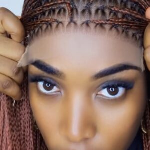 Burgundy Copper bone straight Braided Lace Front Wig https://prechyhairs.com/product/burgundy-copper-bone-straight-braided-lace-front-wig/