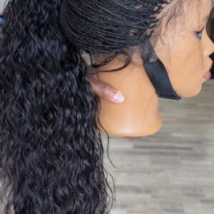 26” Human Hair Micros HD Full Lacewig