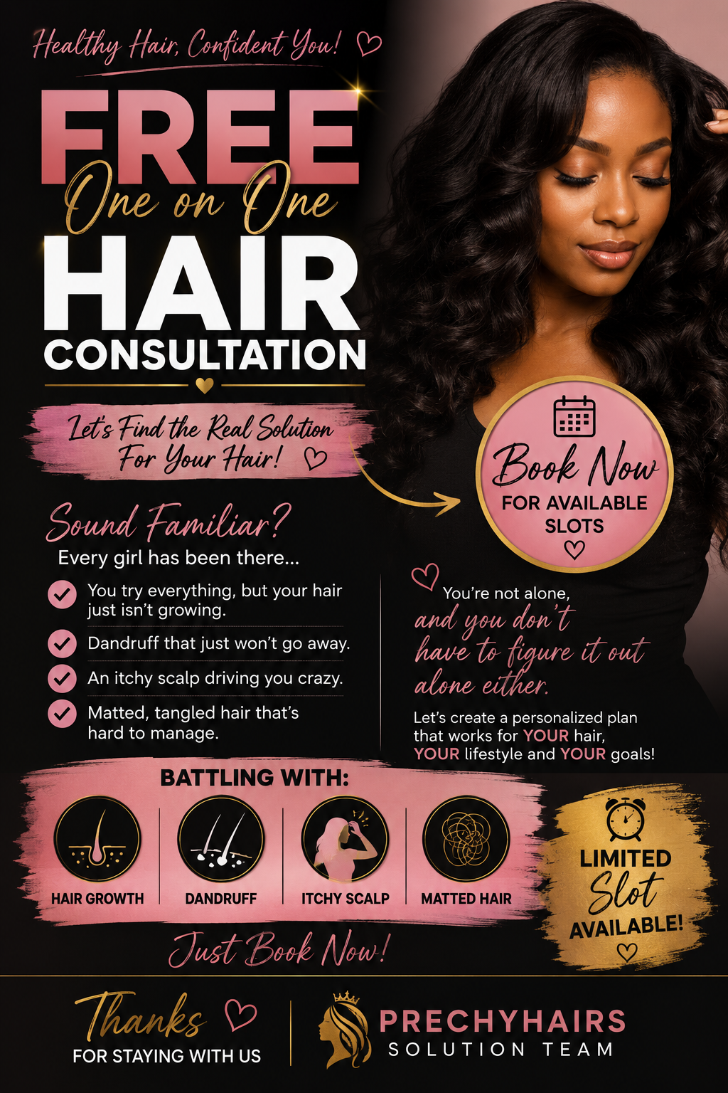 Book your HAIR CONSULTATION