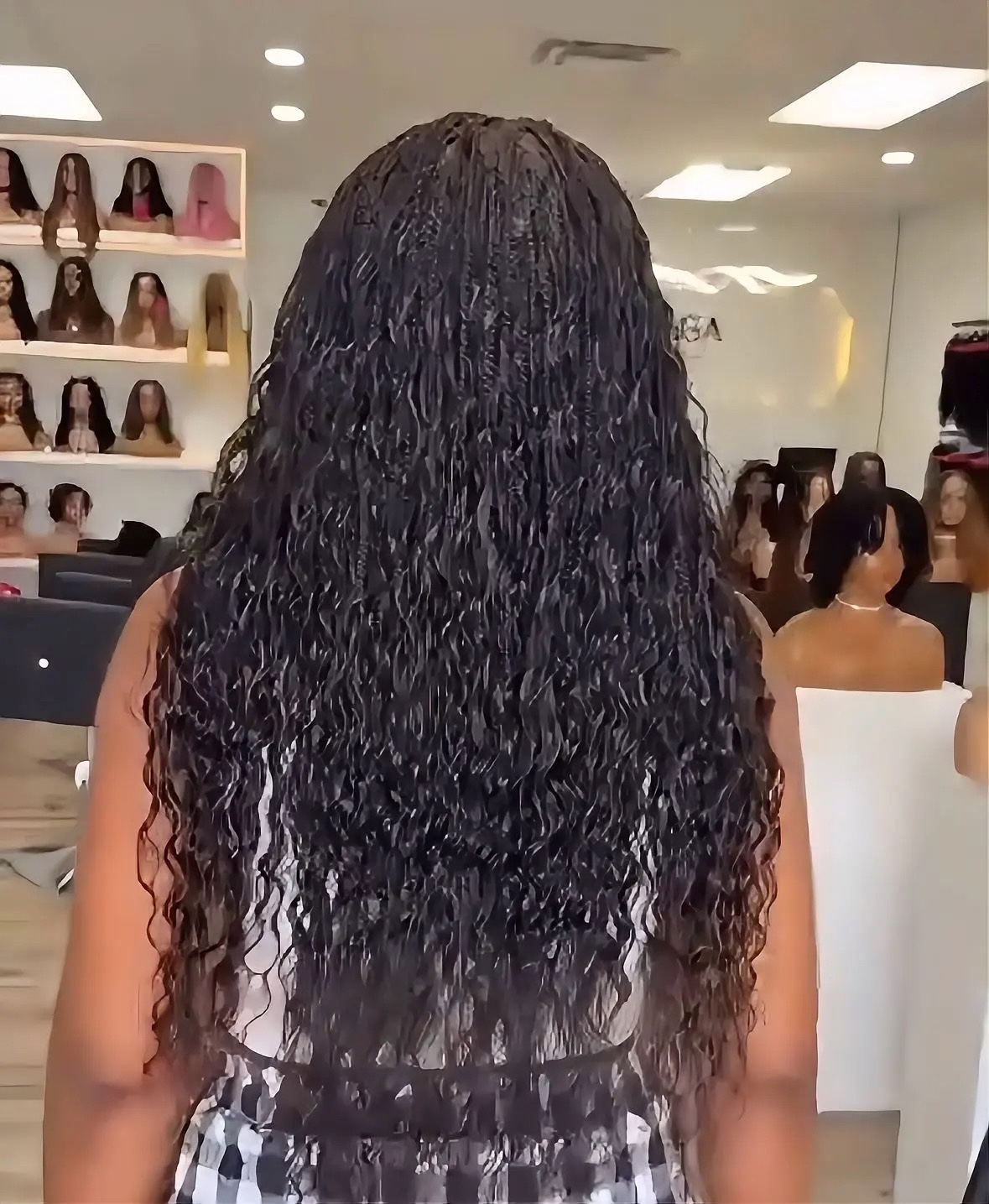 26” Boho Braids Full Lace Wig - Image 5