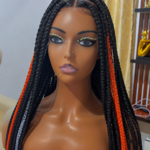 Jumbo knotless full lace wig