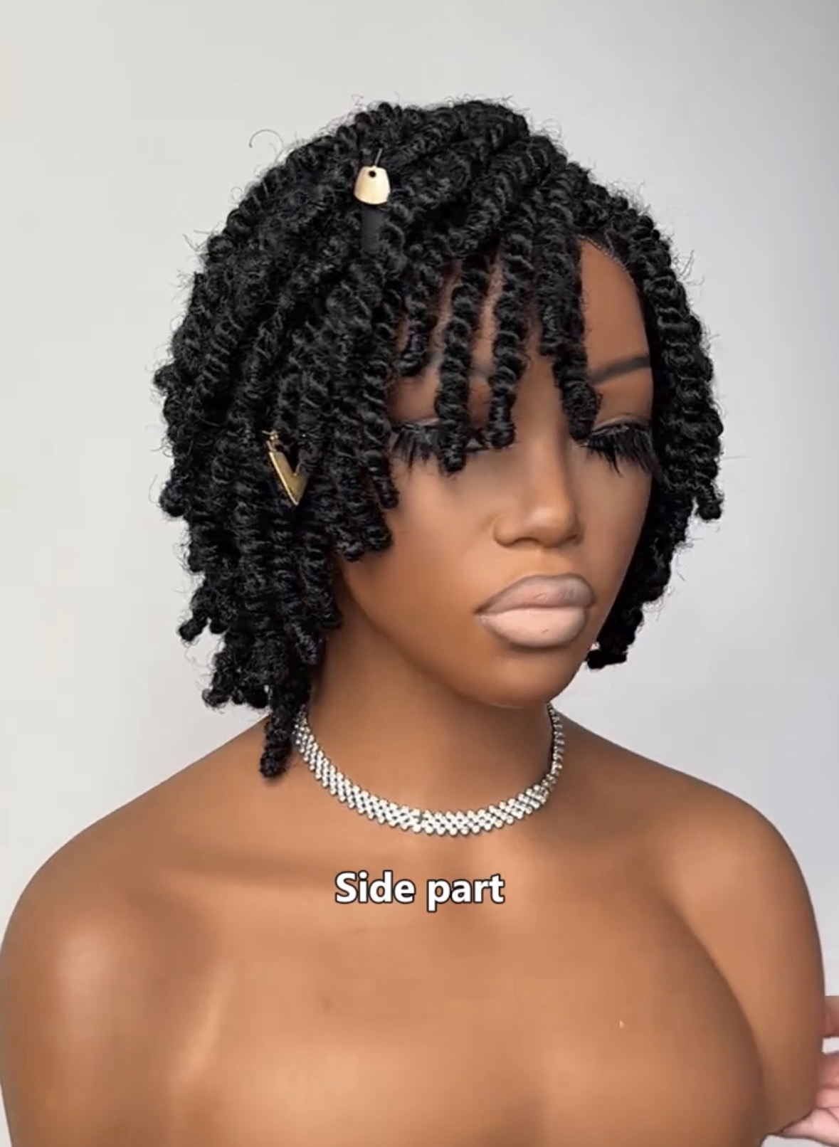 Afro kinky human hair full Hd lace wig