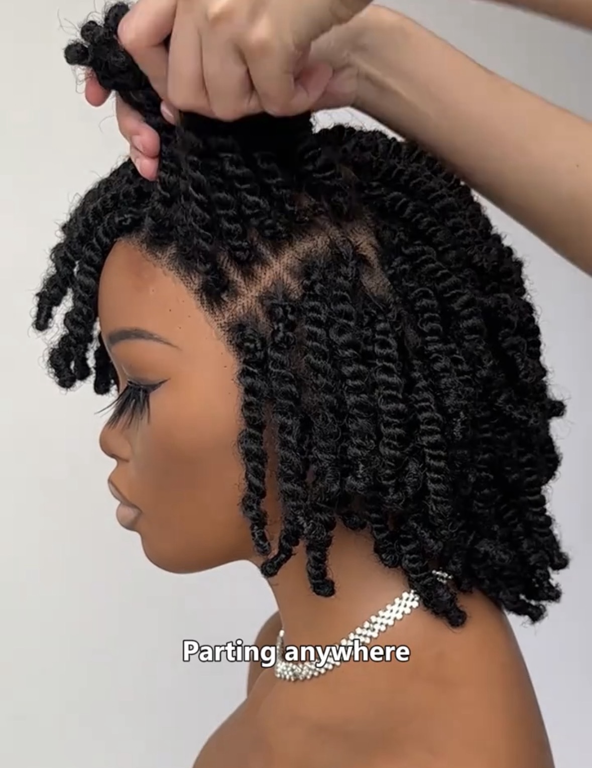 Afro kinky human hair full Hd lace wig - Image 6