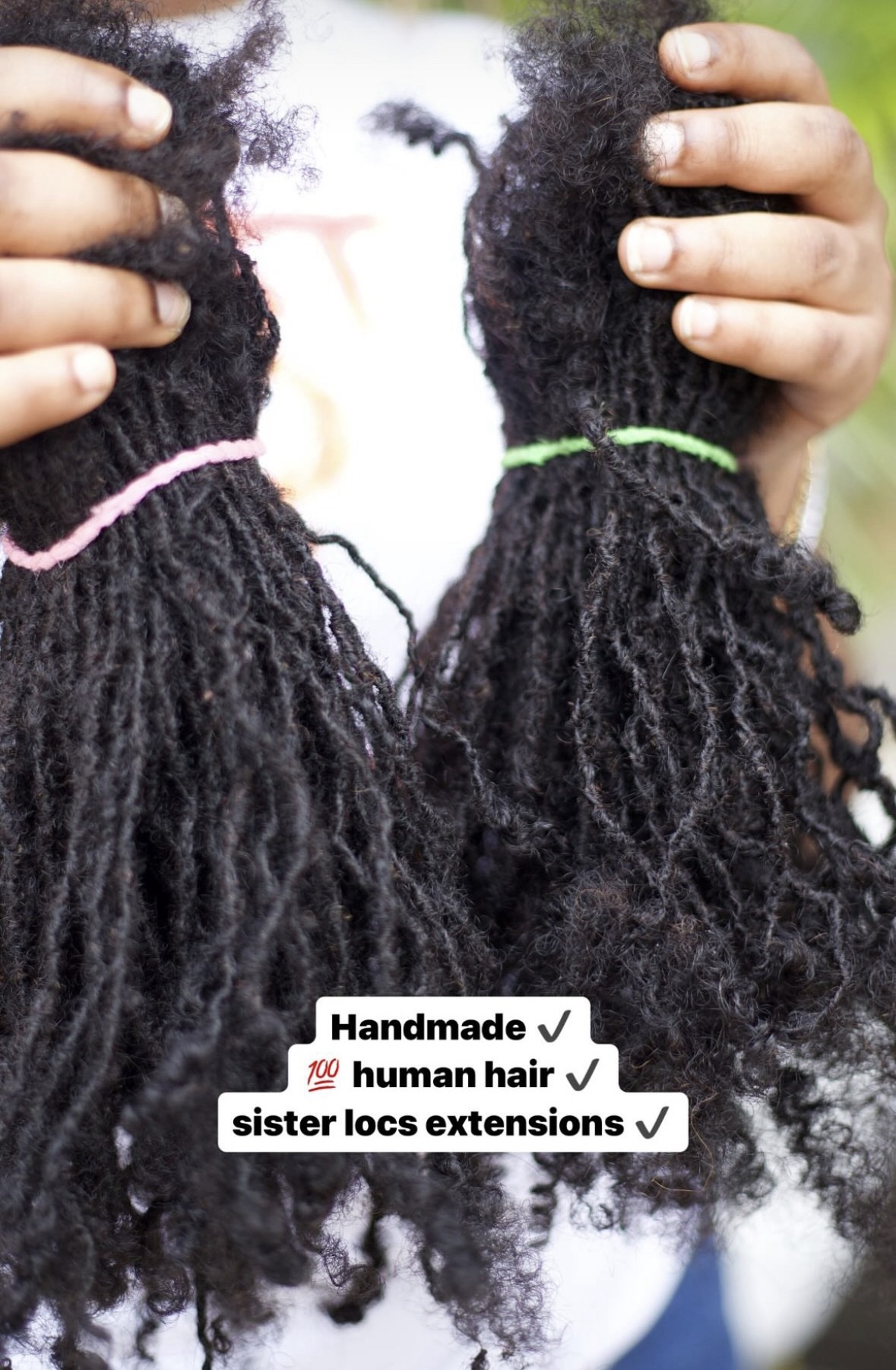 Sister Locs Human Hair Extensions - Image 6