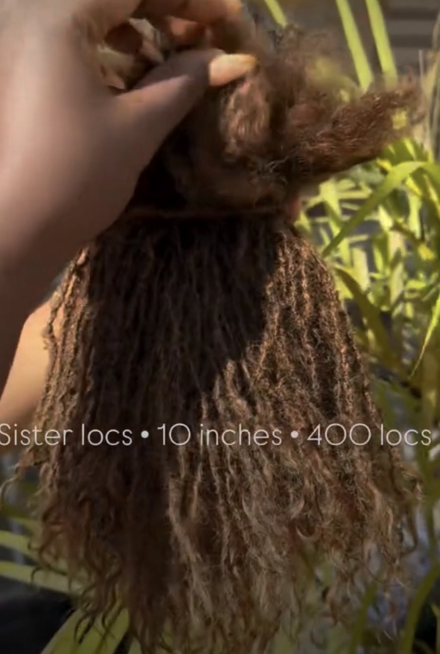Sister Locs Human Hair Extensions - Image 4