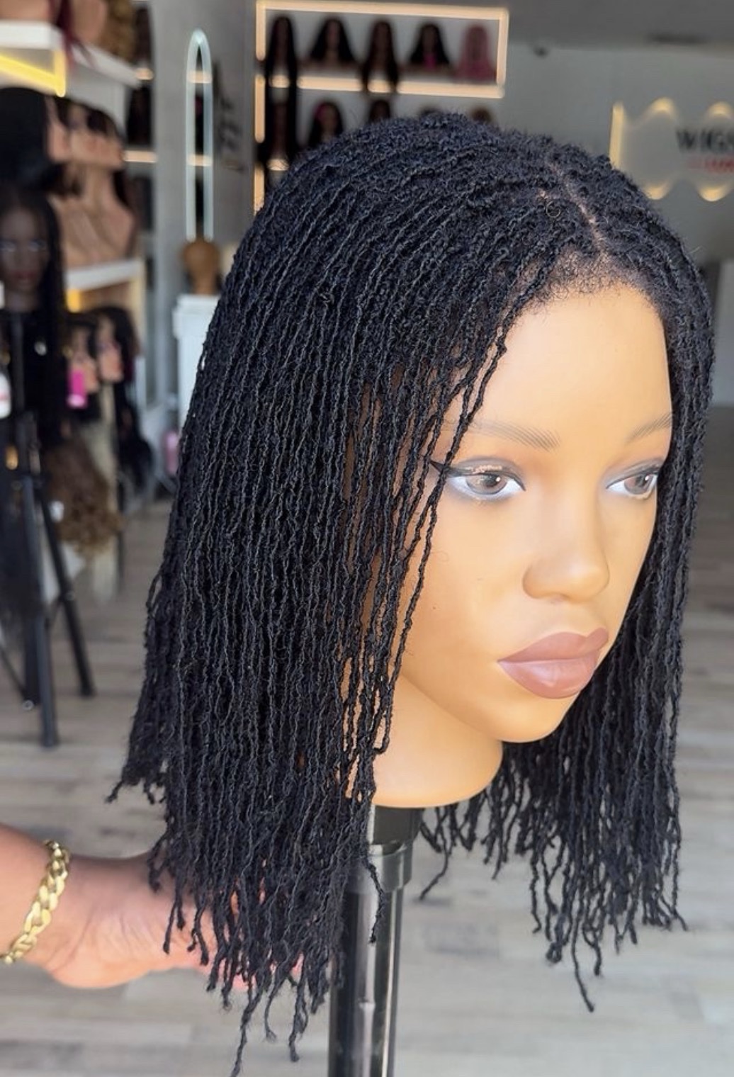 12” Sisters Dreadlocks Wig - Image 2