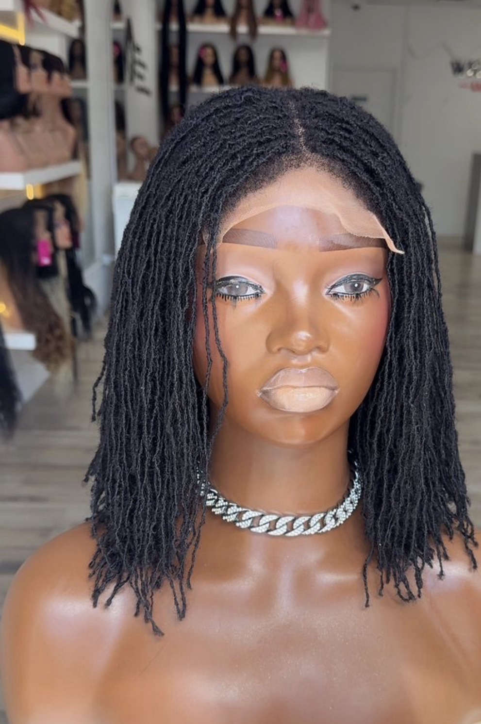12” Sisters Dreadlocks Wig - Image 4